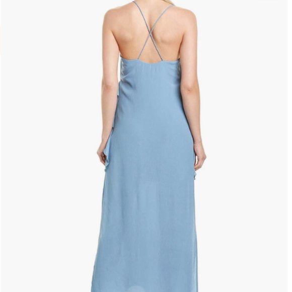 NWT - ELLIATT - Rapture Sleeveless Ruffle Slip Long Maxi Dress - Picture 4 of 9